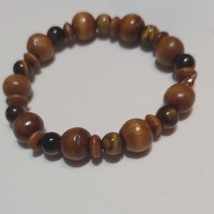 Wooden Bead Bracelet
